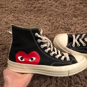 comme des garcon converse